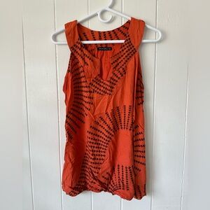 Manaola Rust Orange Tank Size XL